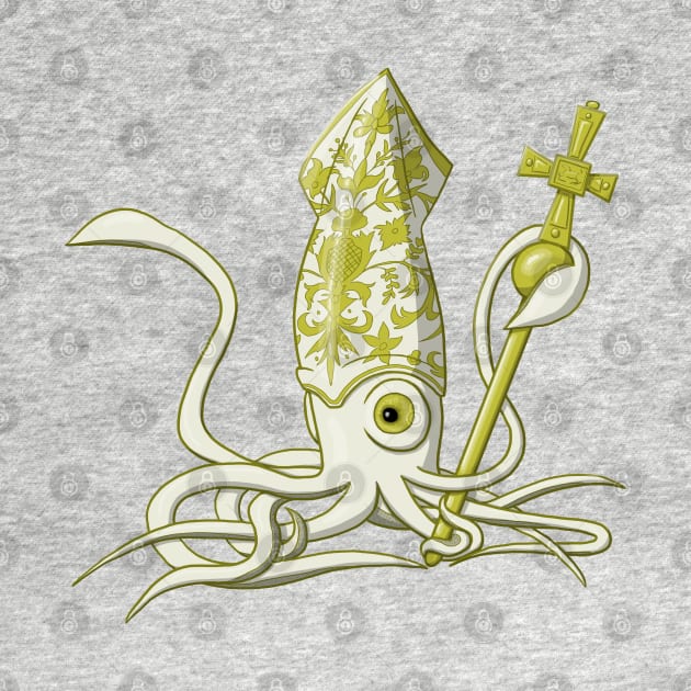 Squid Pope by Kristal Stittle